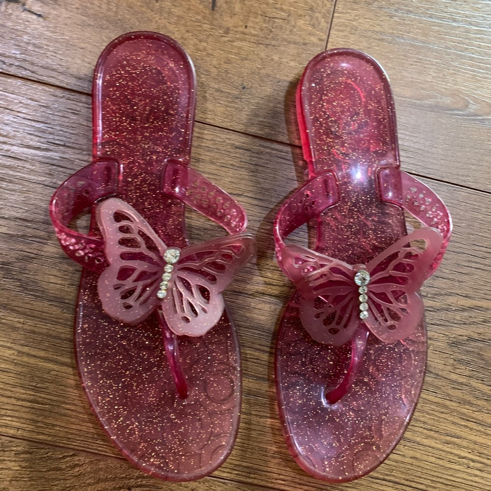 Girls Coach sandals